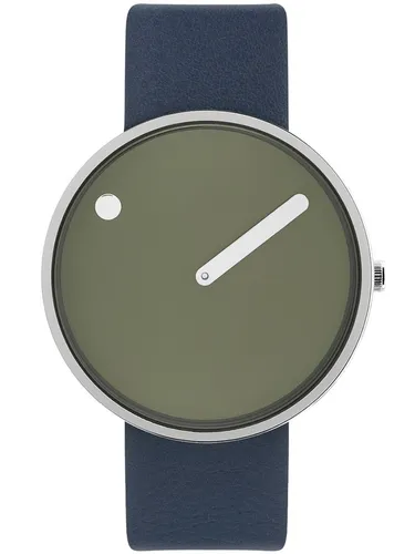 PICTO Quarzuhr Picto 43396-6720S Unisex Fresh Olive – Modernes Design