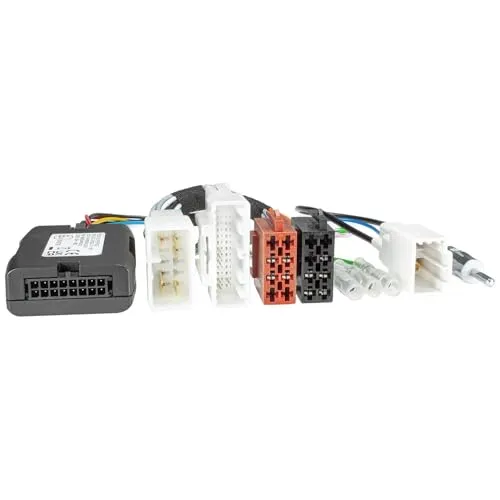tomzz Audio 8055-002 Lenkradinterface für Citroen, Peugeot und Toyota - Praktisches Lenkradinterface zur Wiederherstellung der Radio-Funktionstasten nach dem Austausch des Werksradios. Kompatibel mit Citroen C1, Peugeot 108 und Toyota Aygo ab 2014, inklusive Antennenadapter.