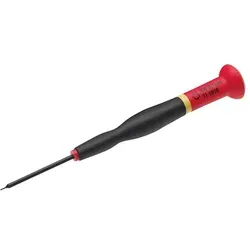 Cimco 11 1911 Elektronik-Schraubendreher (Präzisions-Schraubendreher), Sechskant-Stiftschlüssel, Farbcode Gelb, SW 0,9  x  40 mm, Länge 140 mm