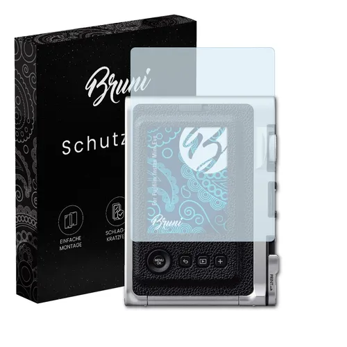 Bruni 2x Folie für Fujifilm Instax Mini Evo Schutzfolie Displayschutzfolie