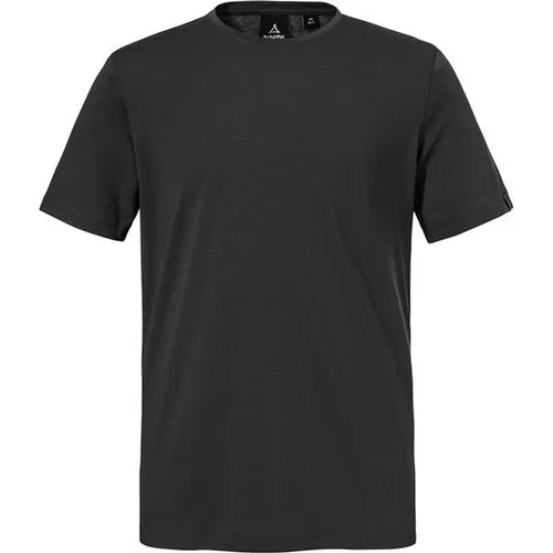 SCHÖFFEL Urban T Shirt Style Collada MNS - Herren Funktionsshirt - Modisches Herren-Shirt aus 60% Baumwolle und 40% Polyester, ideal für aktive Tage. Hoher Feuchtigkeitstransport und schnelltrocknendes Material sorgen für Komfort und Umweltbewusstsein.