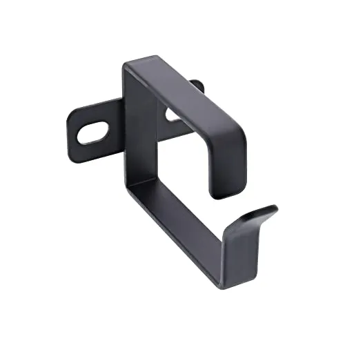 InLine® Kabelbügel, Metall, Schwarz, 40x50mm
