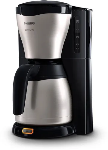 Philips HD7546/20 Filterkaffeemaschine - 1,2-Liter-Thermoskanne für bis zu 15 Tassen, Edelstahl, doppelwandig für langanhaltende Frische und intensiven Geschmack