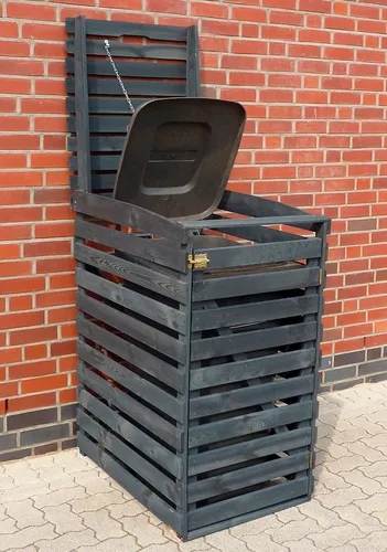 Mülltonnenbox promadino für 1 Tonne 120 l