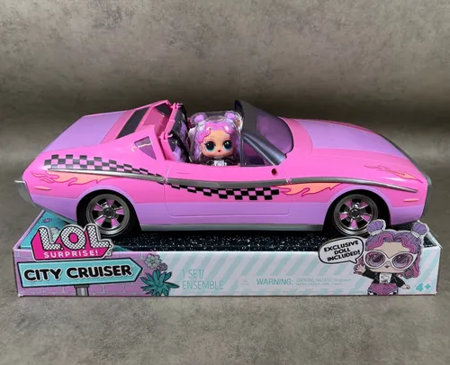 L.O.L. Surprise City Cruiser TM - Sportwagen für OMG- und Tween-Modepuppen, inklusive Kindersitz für Sammlerpuppen und aufregende Abenteuer