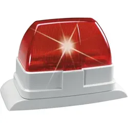 ABUS SG1670 Draht-Blitzleuchte - Alarmanlagen - Hochsichtbare Blitzleuchte mit IP54 Schutz, ideal für Innen- und Außenmontage, sorgt für maximale Sicherheit bei Alarm.