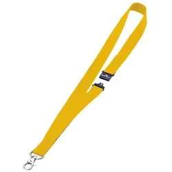 Namensschildband Durable Gelbes festes Schlüsselband