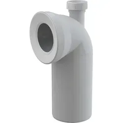 A90-90p40a Wc Anschlussbogen 90° Mit Konnektor Anschluss Dn40 - Alcadrain