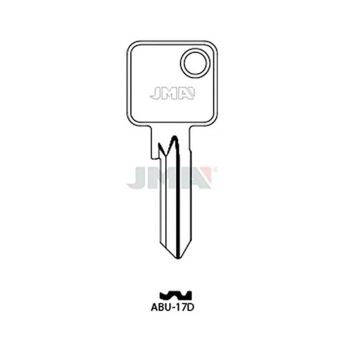 JMA ABU-17D Schlüsselrohling für ABUS