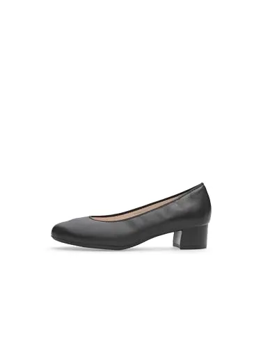 ARA 12-16601 Vicenza Damen-Pumps in Schwarz, Gr. 36.5 - Elegante Damen-Pumps aus hochwertigem Glattleder mit bequemen Schlüpfverschluss, ideal für jeden Anlass.