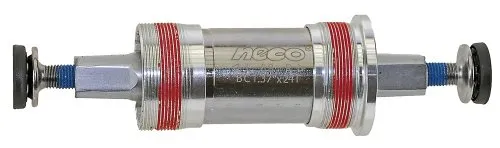 Neco Zahnkranz NECO Innenlager BSA Aluminium Schalen 122,5mm - Zahnkranzpakete mit CrMo Hohlachse und dichten Industrielager für eine langlebige Leistung, ideal für Fahrräder mit 68mm Breite.