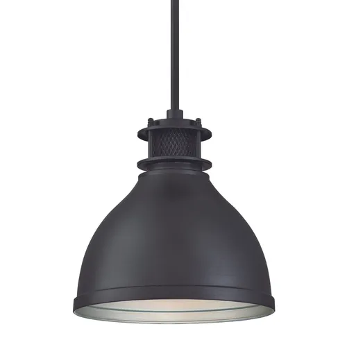 Westinghouse Pendelleuchte Vintage Industrial, E27 in schwarz von Westinghouse