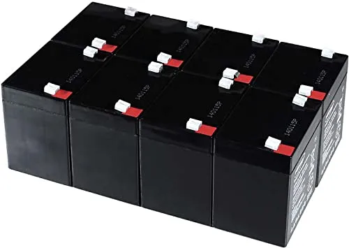 Powery Blei-Gel-Akku für USV APC Smart-UPS 2200 RM 2U - Hochleistungs-Blei-Gel-Akku für zuverlässige Notstromversorgung, 12V 4500mAh, ideal für Ihre APC Smart-UPS.