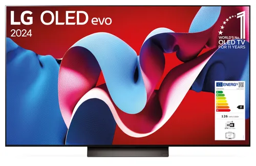 LG OLED evo 2024 77C48LA - 77 Zoll 4K Smart TV mit webOS, atemberaubende Bildqualität und energieeffizientes Design für Ihr Zuhause