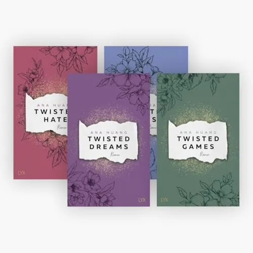 Die Twisted-Reihe Band 1-4 mit exklusivem Postkartenset - New Adult Buchreihe mit 4 Bänden und einem exklusiven Postkartenset, ideal für Fans von emotionalen Geschichten und starken Charakteren.