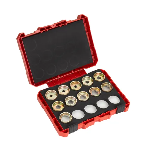 Milwaukee Presseinsatz DIN 22 11-teiliges Set 16-300 mm für hydraulisches Akku-Presswerkzeug Anzahl Teile: 11