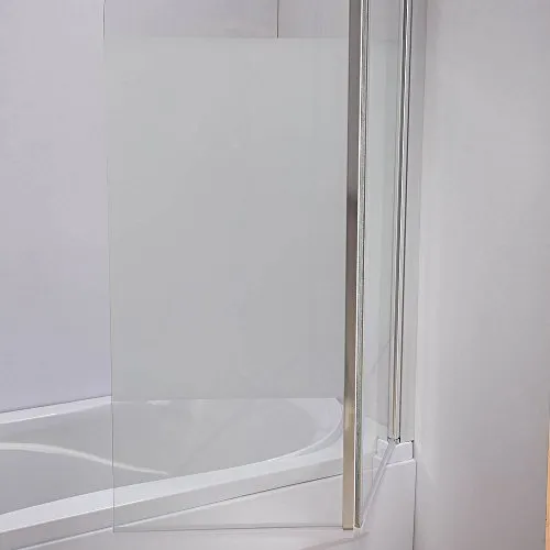 Melko Duschabtrennung Badewannenaufsatz – Faltbar aus 5 mm ESG Sicherheitsglas - Duschkabinen & -wände, vielseitig für Badewanne und Dusche einsetzbar, mit sicherem Einscheibensicherheitsglas für hohe Stoßfestigkeit und einfache Montage.