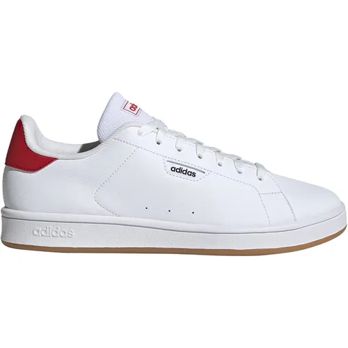 Adidas Urban Court - weiß, stylischer Sneaker - Sneaker mit minimalistischem Design, flexiblem Synthetik-Obermaterial und Gummiaußensohle für optimalen Komfort und Halt. Ideal für Alltag und Freizeitaktivitäten.