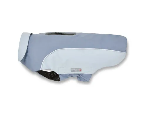 Wolters Hundemantel Regenjacke Easy Rain, blau, 28cm - Sonstiger Hundebedarf, wind- und wasserabweisend mit reflektierenden Details für mehr Sicherheit bei Regenwetter.