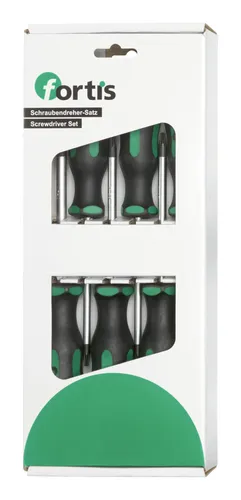 Fortis Schraubendreher-Satz 6-teilig TORX von Fortis