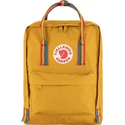 Fjällräven Rucksack Kånken Rainbow Gelb onesize - Rucksäcke mit strapazierfähigem Vinylon F Material und 16 l Volumen. Ein Teil des Erlöses geht an Umweltprojekte. Setzen Sie ein Zeichen für Vielfalt und Gleichheit mit diesem besonderen Rucksack!