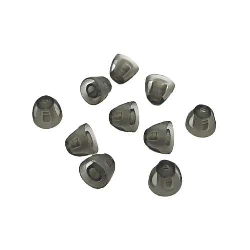 20x EWANTO offener Dome / Schirmchen aus Silikon für Hörgeräte Größe S (5 mm)