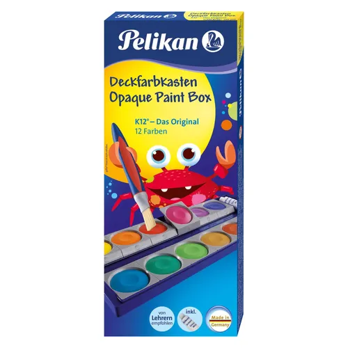 Produktbild Pelikan Deckfarbkasten Schul Standard K12