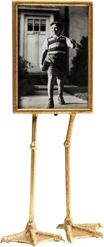 Kare Design Rahmen Duck Feet, gold - Wand- & Tischbilderrahmen mit einzigartigem Entenfüße-Design, perfekt für kreative Wohnideen und individuelle Akzente in jedem Raum.