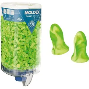 Moldex Spender 7450 mit 500 Paar Contours - Gehörschutzspender mit 500 Paar Contours, ideal für den Einsatz in lauten Umgebungen und sorgt für optimalen Tragekomfort.