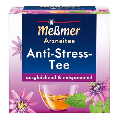 Meßmer Anti-Stress-Tee | 9 Teebeutel für entspannende Momente