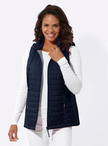 Witt Steppweste Jerseyweste blau Größe 40 von Witt