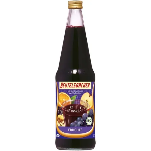 Früchte-Glühpunsch 0,7l inkl. 15 Cent Pfand | BEUTELSBACHER