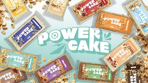 Foodtastic Power Cakes Mix Box (24 x 120g) | Leckere Haferriegel für Sportler