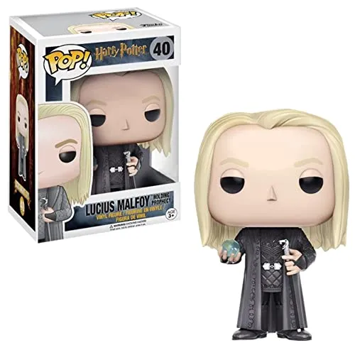 Funko 12884 - Harry Potter, Pop-Vinyl-Figur 40, Lucius Malfoy mit Prophezeiung