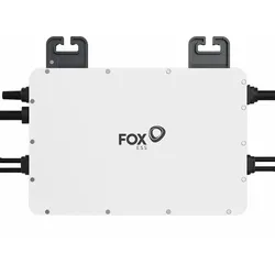 FOX ESS Mikrowechselrichter M1-800-E 0,8kW - Wechselrichter für kleine Solaranlagen, einfach zu installieren und mit hoher Effizienz von 95,5% – ideal für Balkone oder Gartenhäuser.