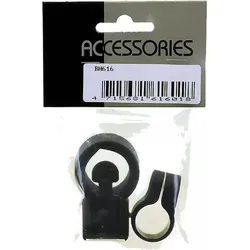 Messingschlager Halter für Rücklicht, Smart, schwarz, Kunststoff - Schwarz