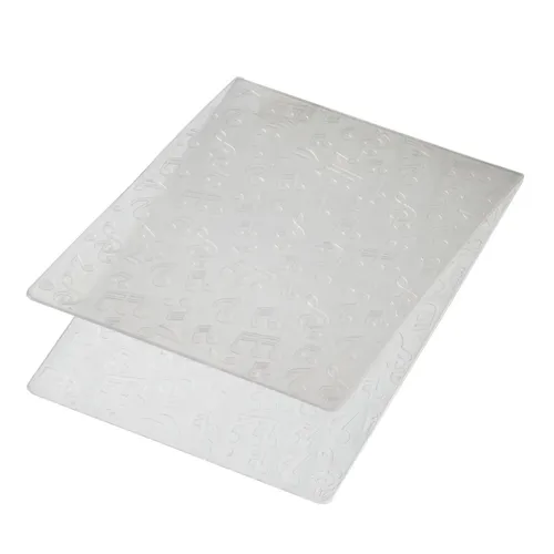 Embossing-Prägefolder/ -schablone Noten 10,6x15cm