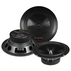 ME6.2W Kickbass-Lautsprecher - Car-HiFi-Lautsprecher mit 100 Watt RMS, ideal für kraftvollen Bass und klare Klangqualität. Perfekt für jedes Auto-HiFi-System.
