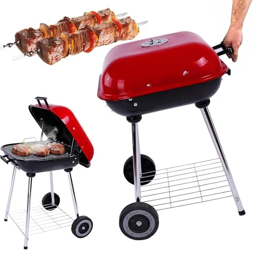 Extralink Home GL-624 (EX.33881) Grill - Hochwertiger Grill für das perfekte BBQ, mit gleichmäßiger Wärmeverteilung und einfacher Reinigung für unvergessliche Grillabende.