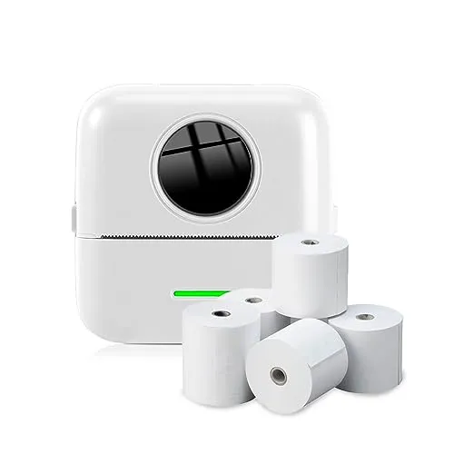 Mini-Drucker Portable NK Thermopapier Fotodrucker