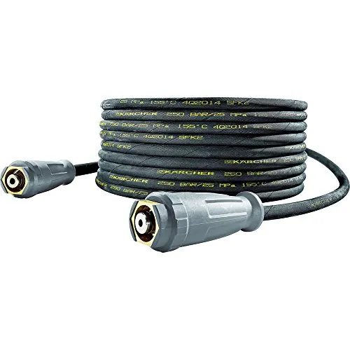 Kärcher Hochdruckschlauch 2 X Easy!Lock, DN 8, 10m - Schläuche für Hochdruckreiniger, flexibles Anti-Verdreh-System, hält bis zu 315 bar Druck und Temperaturen bis 155 °C stand.