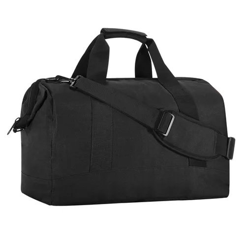 reisenthel allrounder L Schwarz 30 Liter Reisetasche - Vielseitige 30 Liter Reisetasche aus robustem Polyester, ideal für Sport und Freizeit. Mit extra Fächern und faltbarem Design ist sie der perfekte Begleiter für unterwegs.