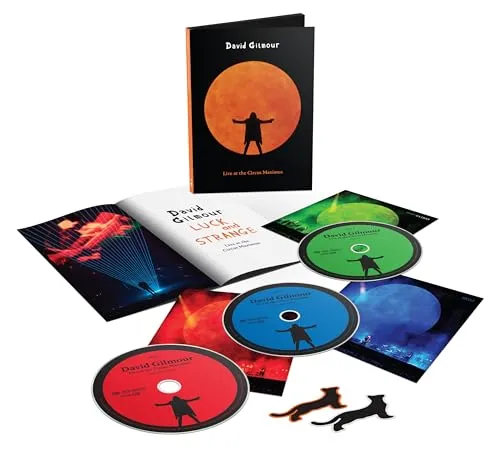 DAVID GILMOUR - The Luck And Strange Konzerte (2025) 3 DVD Vorbestellung - Schallplatten: Erleben Sie die legendären Konzerte von David Gilmour in voller Länge auf 3 DVDs – ideal für Fans und Sammler!