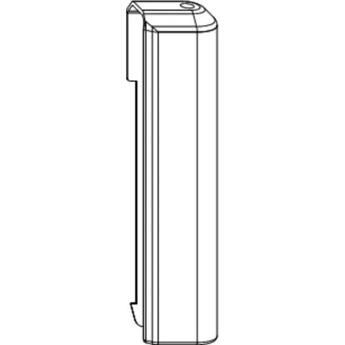 Maco Abdeckung Falzecklagerband AS/DTuni mit ÜV, titan, rechts (43592) (43592)