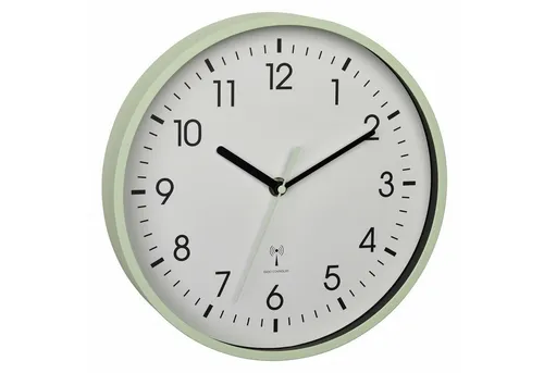 TFA Dostmann Analoge Funk-Wanduhr 60.3550 in grün von TFA Dostmann