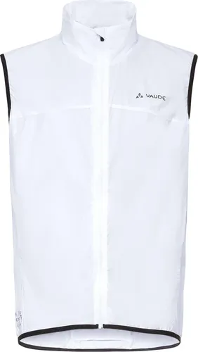 VAUDE Funktionsweste Men's Matera Air Vest – Wind- und wasserabweisend, Größe M - Sportliche Funktionsweste für Radsport, bietet atmungsaktiven Komfort und ist aus 100% pflegeleichtem Polyamid gefertigt. Ideal für wechselhaftes Wetter.