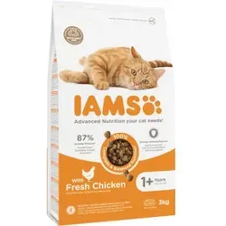 IAMS VITALITY FOOD FÜR KATZEN MIT HUHN 10KG - Hochwertiges Katzenfutter mit Huhn, fördert die Vitalität und Gesundheit Ihrer Katze für ein aktives Leben.