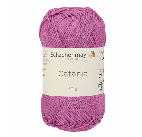 Schachenmayr Catania Baumwollgarn Häkelwolle, 125,00 m (50g, Baumwolle zum häkeln und stricken), 100% Cotton