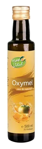 KOPP Vital® Oxymel | 500 ml | Sauerhonig | Kräuterhonig und Apfelessig | Premium-Qualität | Geschmacksvielfalt | Super-Elixier