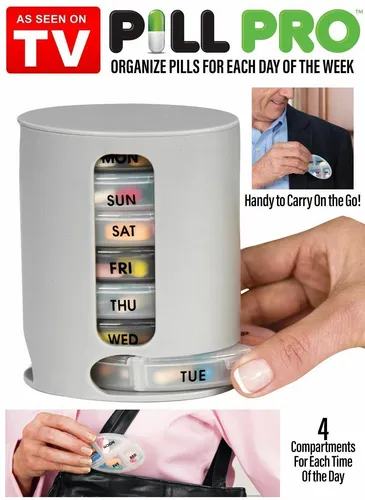 Tage Pillendose Tablettenbox Medikamentenbox Pillenbox Organizer 7